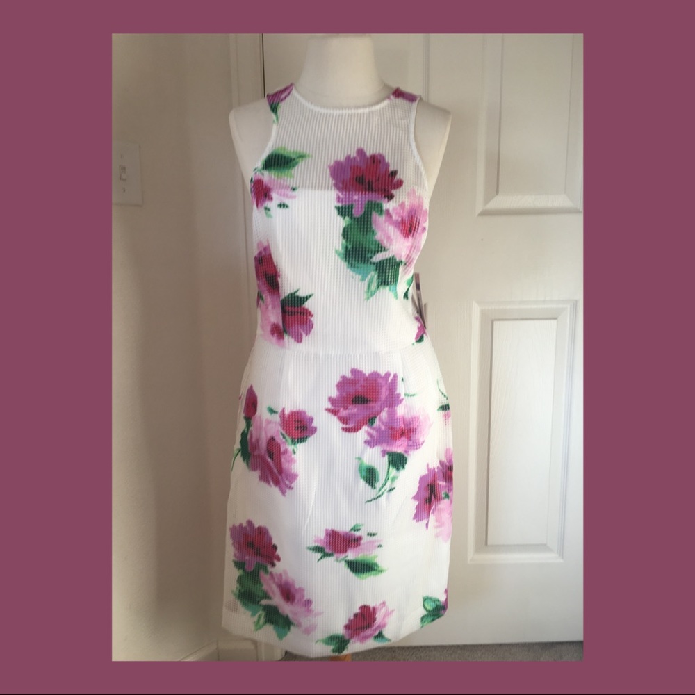 Women’s White Orchid Dress Katherine Kelly Collection